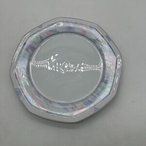 EUC Savoir Vivre Celina Chop Plate Round Platter 12" Pastels